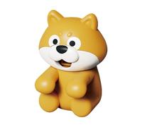 Genérico Mini Clip Fan, Portable Air Blower Gadget, Dog Shaped Personal Clip Fan for Cups Mugs Bowls Hot Water Soup Food Eating Drinking, Lightweight Tabletop Fans for Home Office Kitchen Travel Use