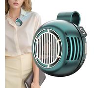 Genérico Mini-Clip-Ventilator,Blattloser Wiederaufladbarer 360° Drehbarer Kühlung - Persönlicher Damenventilator | Hals Taille Tisch Schlafzimmer Zuhause Reise Camping Outdoor Picknick