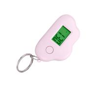 Genérico Mini Cloud Clock - Small Digital Timer, Keychain Portable Date Display Clocks, Compact Kitchen Alarm Clock for Home Office School Camping Gym Sports Kids Use, Multi Purpose Mini Time Device