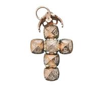 Genérico Mini colgante de esfera transformadora masónica, diseño transformador: de esfera a cruz, joyería de masonería vintage, regalos para mejor amigo (1PCS)