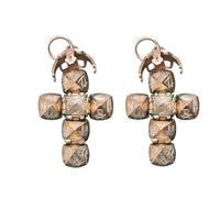 Genérico Mini colgante de esfera transformadora masónica, diseño transformador: de esfera a cruz, joyería de masonería vintage, regalos para mejor amigo (2PCS)