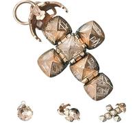 Genérico Mini colgante masónico con esfera transformable, diseño transformable, un símbolo portátil del legado fraternal, convertible único de esfera a cruz (1pcs)