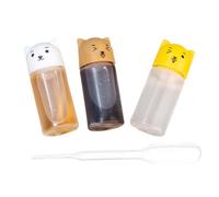 Genérico Mini Condiment Squeeze Bottles - Portable Sauce Dispensers for Kitchen Dining | Reusable with Twist Cap, Small Capacity Bottles Supporting Homemade Dressings, Oils Sauces 2.56 in