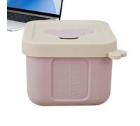 Genérico Mini Contenitore Alimenti - Scatola Per Ghiaccio Riutilizzabile Antigoccia,Mini Scatola In Silicone Per Cibo Bambini - Per Condimenti Insalata, Salse, Scuola, Escursioni, Viaggi, Feste