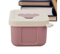 Genérico Mini Contenitore Alimenti - Scatola Per Ghiaccio Riutilizzabile Antigoccia,Mini Scatola In Silicone Per Cibo Bambini - Per Condimenti Insalata, Salse, Scuola, Escursioni, Viaggi, Feste