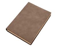 Genérico Mini Cuaderno Libreta de oficina A5 multicolor grande, popular, piel oveja retro, for exámenes ingreso a posgrado(Chocolate)