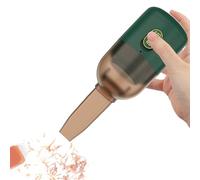 Genérico Mini Desk Vacuum - 15cm Cordless Table Dust, 360 Degree Rotatable Design, Compact Cleaner | for Hairs Crumbs Keyboard Kids Home Office Use Practical Hair Crumb Desktop Gadget