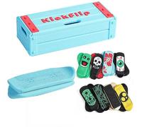 Genérico Mini diapasón magnético, Divertido, Alivio del estrés y Juguete portátil para inquietud y concentración, diapasón Profesional y monopatín de Bolsillo, Girar, Voltear y rodar (#H)