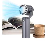 Generico Mini Fan Handheld - Foldable Portable Fans Rechargeable | Small Desk Fan | 180 Degree Folding Rechargeable Quiet Blower For Women Men Desk Dorm Travel Summer Camping Outdoor Beach Vacation