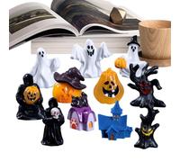 Genérico Mini Figuras Halloween Decoración de Miedo Reutilizable en Resina
