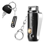 Genérico Mini Flashlight - Aluminum Alloy Torch, Portable Light | 5g | Keychain Clip Lighting Device Waterproof Super Bright Beam Four Mode Lamp Pocket Reading Light For Nighttime Running