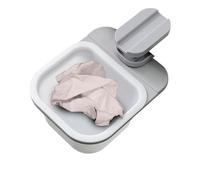 Genérico Mini Garbage Can - 12x16x8cm Tabletop Trash Bin, Portable Rotating Clip, Compact Desk Waste Holder | Dorm Apartment Farmhouse Kitchen Bathroom Room Accessory Uses