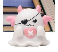 Genérico Mini Ghost Sculpture - Halloween Spirit Statue, Fun Figurine | Compact Shelf Accent, Decorative Ornament For Bedroom Bookshelf Bookcase Car Dashboard Study Desk Display Cabinet Nightstand