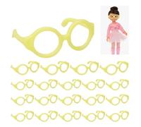 Genérico Mini Glasses for Dolls 20Pcs Small Lensless Glasses