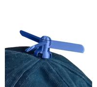 Genérico Mini Hat Propeller Funny Detachable Clamp Rotating Accessory, Dynamic Propeller Hat Decor Gadget for Cycling Outdoor Sports Party Social Events Daily Outings and Friends Gatherings