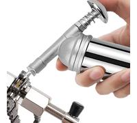 Genérico Mini inyector de Grasa,Mini Herramienta de Boquilla de Aguja de Capacidad de 80 | Presión de Salida de 1000 PSI, inyector de de Alta presión portátil para Llave de Impacto