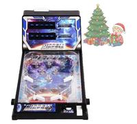 Genérico Mini Juego de Pinball Electrónico con Marcador Luz Sonido Máquina de Pinball de Mesa para Adultos y Niños Juguete Arcade de Escritorio Retro