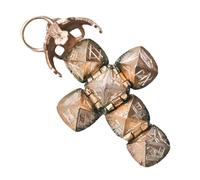 Genérico Mini Masonic Transforming Sphere Pendant | Sphere Transform Cross Backpack Ornaments,Transformative Design, Wearable Symbol Of Fraternal Legacy, Vintage Freemasonry Jewelry For Men & Women