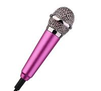 Genérico Mini Microphone for Vlogging | Portable Mini Aluminum Alloy Earphone - Portable Speech Microphone | for Podcast Streaming Game Studio Content Filming Offices Running Travel Outdoor
