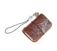 Generico Mini Notebook | 5x3cm Small Notepad Notebooks 64 Pages | Strong Material Leather Easy To Carry Portable Lightweight Pocket Notebook For Note Taking Meeting