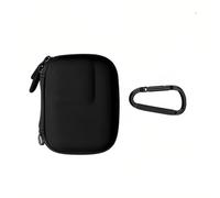 Genérico Mini portátil de la Caja de Almacenamiento para dji Osmo Acción 6 Cámara de Viaje Estuche Impermeable de la Cubierta Protectora de Accesorios para la Cámara (Black)