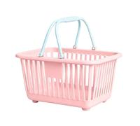 Genérico Mini Shopping Basket - 13x16x8cm Portable Organizer With Handles | Tiny Basket | For Kids Toy Snack Desk Bathroom Home Shopping Dorm Kitchen Pantry