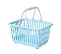 Genérico Mini Shopping Basket - 13x16x8cm Portable Organizer With Handles | Tiny Basket | For Kids Toy Snack Desk Bathroom Home Shopping Dorm Kitchen Pantry