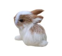 Genérico Mini Simulation Rabbits,Realistic Cute Plush Rabbits - Simulation Stuffed Animal Bunny,for Easter Party Baby Shower Fairy Garden Miniature Scene Desktop Bedside Shelf Mantel TV Cabinet
