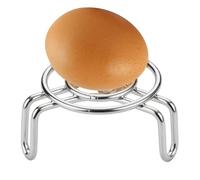 Genérico Mini Stainless Steel Steam - Rack Food Grade Steaming Stand | Egg Holder Heat Resistant Cooking Grid Multi Use Trivet Insert for Vegetables, Meats, Desserts, Home or Restaurant Use