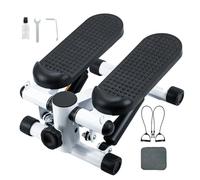 Genérico Mini Stepper | Walking Stepper with Resistance Band - Muscle Strengthening Machine,for Travel Apartment Home Office Gym Indoor Fitness