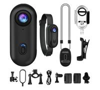 Genérico Mini Thumb Action Camera - Portable Vlogging Camera | Wearable Small Body Camera | Waterproof Compact Vlogging Device For Motorcycle Bike Cycling Gym Hiking Travel Activity Recording