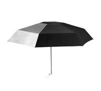 Genérico Mini Travel Umbrella - Pocket Size Rainproof Sunproof Parasol, UPF 50+ UV Protection, Ultra Lightweight Compact Umbrella, Wind-Resistant Folding Frame, Waterproof Case | for Purse & Backpack