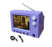 Genérico Mini-TV Retro, Klein 720P Display 8 GB Speicher Spielzeug