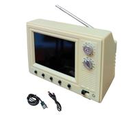 Genérico Mini-TV Retro, Klein 720P Display 8 GB Speicher Spielzeug