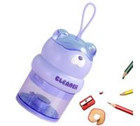 Genérico Mini Vacuum Cleaner - USB Rechargeable 500mAh Bear Duster, Compact Desktop Cleaner for Student Desk, Car, Office, Home, Shop, Counters, Electronics, Keyboards, and Dust Removal