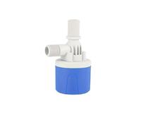 Genérico Mini válvula flotante de cierre automático 1/2" No requiere energía, controlador nivel agua torre del tanque(1",Upper Water Inflow)