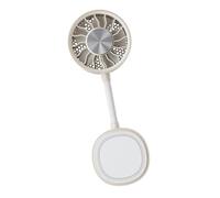 Genérico Mini Ventilador De Mano,Ventilador Magnético de 3 Velocidades con Clip para Refrescar a Mujeres | portátil de refrigeración personal,para Viajes al Aire Picnic Cochecito Playa Hogar Oficina