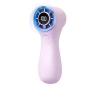 Genérico Mini Ventilador Portátil Eléctrico - Recargable Ajustable Silencioso | Mini Ventilador De Mano De 100 Velocidades,Para Picnic Playa Desplazamientos Escuela Residencia Estudiantes Adultos