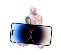 Genérico Mini ventilatore portatile per carrozzina, ricaricabile, ventilatore a clip per passeggino, rimovibile 3 velocità di rotazione a 360 gradi, treppiede flessibile, portatile, scrivania