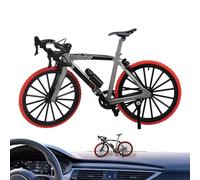 Genérico Miniature Alloy Road Bike - Simulation bicyclle Decoration Model | Cast Alloy Mountain Bike Miniature, 1:8 Scale, Home Decoration Desktop Ornament, Vehicle Collectibles For Cycling Lovers