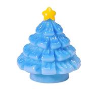 Genérico Miniature Christmas Trees - Creative Resin Table Sculpture, Little Christmas Winter Decoration, Tree Ornament for Room, Mantel, Shelf, Tiered Tray, Porch, Home, Holiday Party