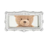 Genérico Miniature Toy House - Espejo Resin Square Furniture | Miniature Mirror for Crafts Art, Wall, Tabletop, Bedroom, Vanity Toy, House, Scene or Display Use, 4,2 x 2,5 x 0,6 cm
