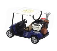 Genérico Minigolf Modell 1 36 Diecast Metall Golfwagen Spielzeug mit Rückziehmotor Miniatur Golf Cart Fahrzeugmodell für Mädchen & Sammler Deko Rot Blau Grün