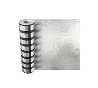 Genérico Mirror Wall Stickers - Silver Striped Decals, Smmooth Surrface Reflectives Rolls, Ensurre Quick Peel And Stick Film, Modern DIY Home Decorations Wallpapers - For Dressers Countertops Offices