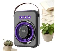 Genérico Misting Fan - 100 Wind Speeds Rechargeable Desk Air Blower, 160ml Water Tank Portable Mist Fan | For Home Bedroom Dorm Outdoor Beach Picnic Travel Camping