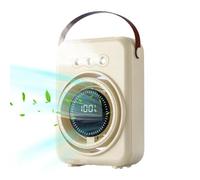 Genérico Misting Fan - 100 Wind Speeds Rechargeable Desk Air Blower, 160ml Water Tank Portable Mist Fan | For Home Bedroom Dorm Outdoor Beach Picnic Travel Camping