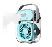 Genérico Misting Fan 25cm Desktop Cooling With Water Tank And Night Light