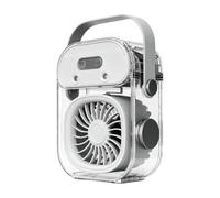 Genérico Misting Fan 25cm Desktop Cooling With Water Tank And Night Light