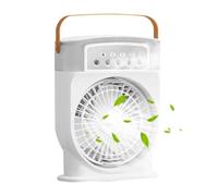 Genérico Misting Fan, Personal Cooling Mister, 5 Nozzle Air Sprayer, 600ml Water Tank Capacity, Portable Refreshing Breeze, for Beach, Yoga, Kitchen, Bedroom, Meditation, 10.24x8.27 Inches
