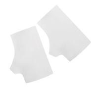 Genérico Mitones Femeninos De Punto Lana Largo Medio Dedo Otoño Invierno Mangas Rocío Calientes arrugadas (White, One Size)